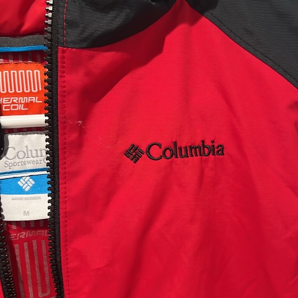 Columbia Kids Red and Black Raincoat - Picture 5 of 5